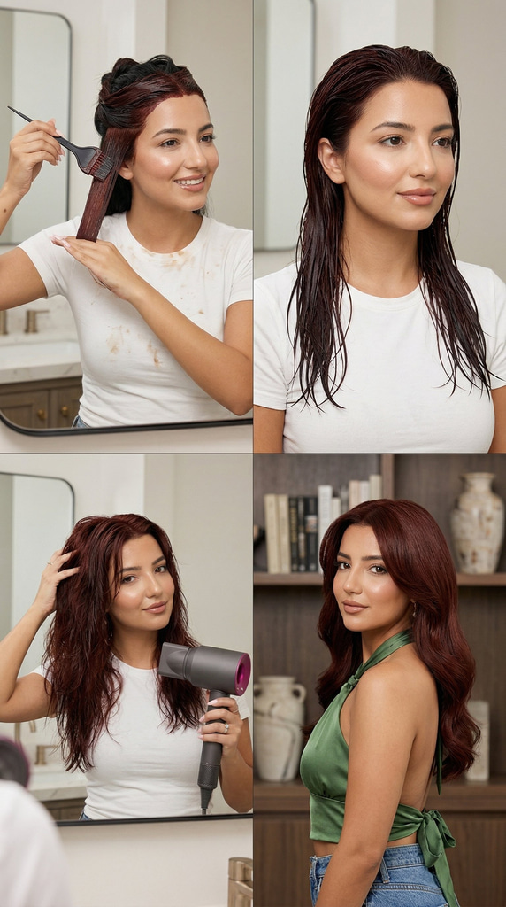 Hair Product Transformation